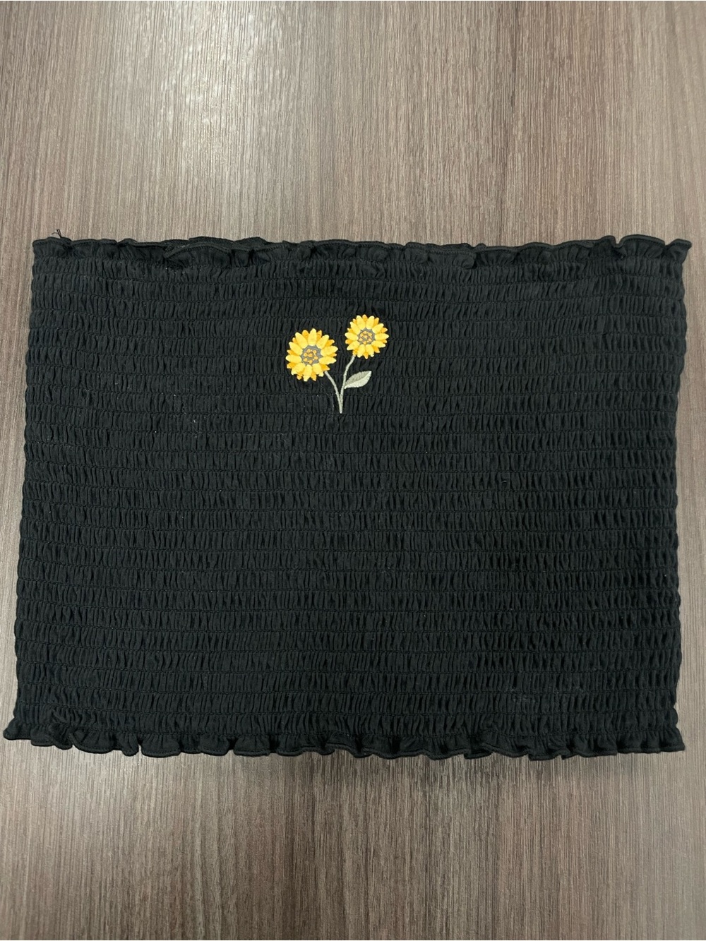 Size medium Hollister, sunflower tube top